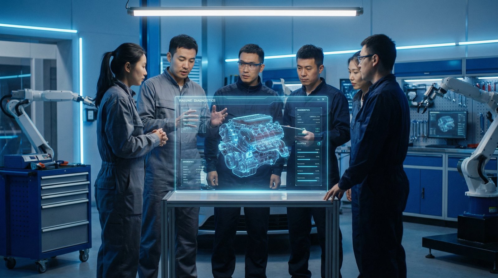 精神小妹 AI智能修车诊断视频